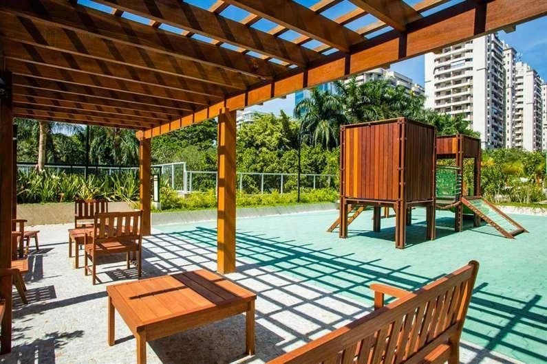 Apartamento mobiliado de 3 quartos em condomínio com sauna — photo 21