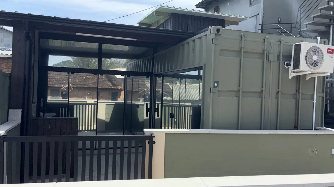 Apartment, 30 m², with a grill on the balcony — photo 15