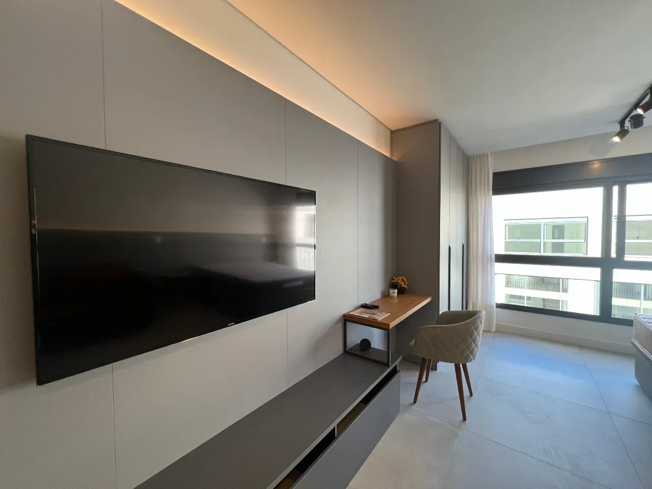 Apartamento mobiliado de 42 m² com cozinha aberta — photo 8