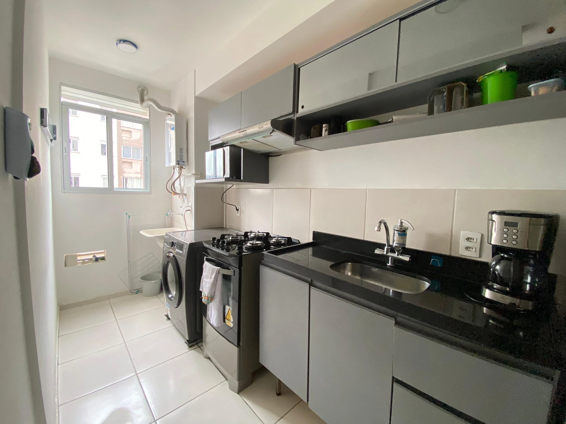 2-bedroom apartment with a washing machine — photo 2