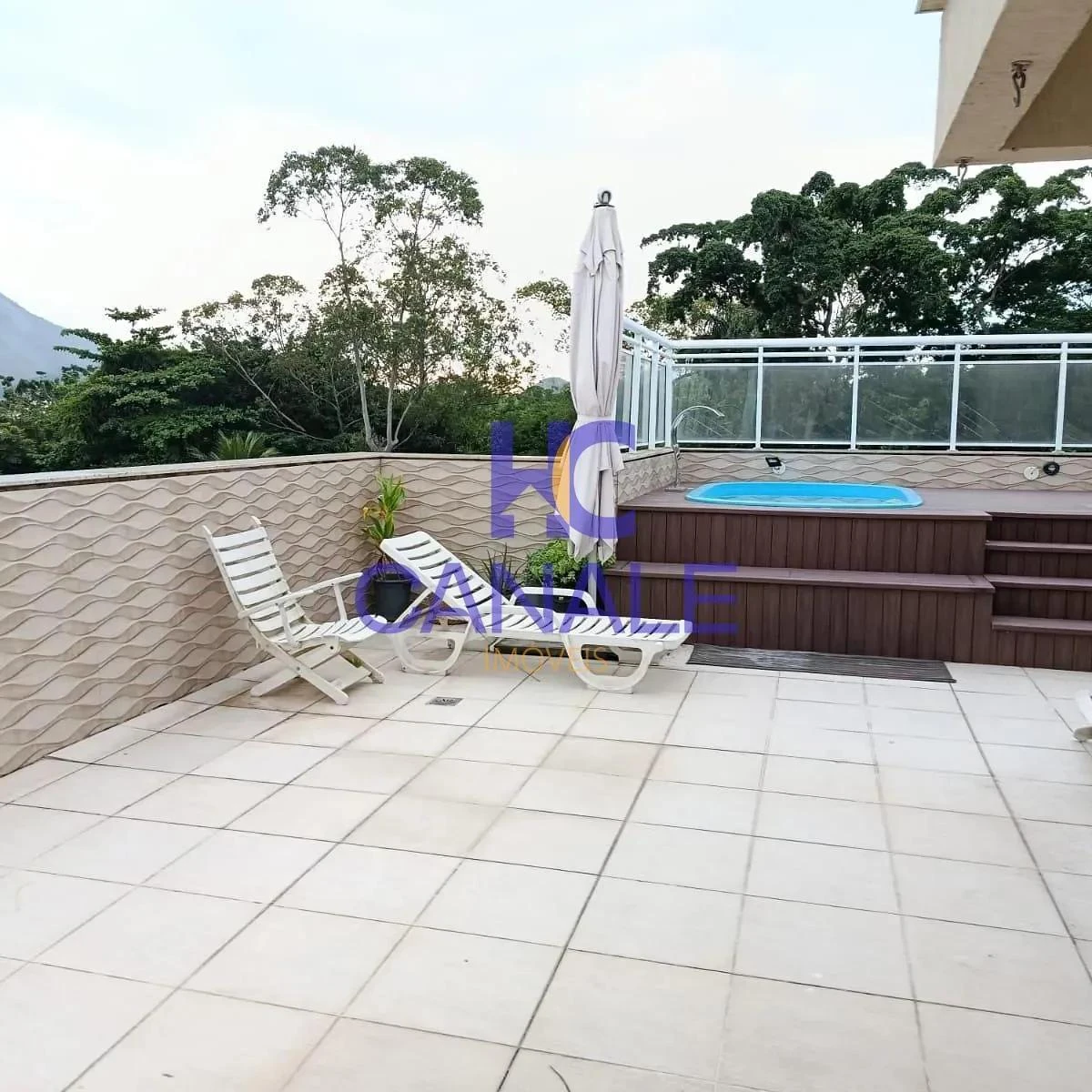 Rental apartment with 3 bedrooms and enclosed balcony — photo 36