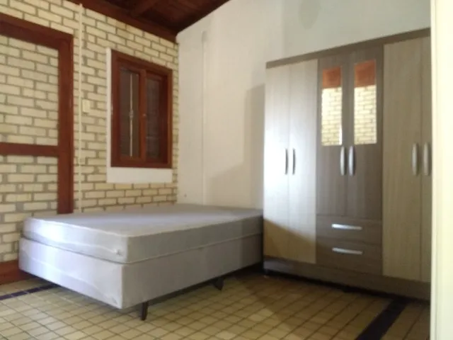 Furnished studio with a balcony, separate kitchen and parking