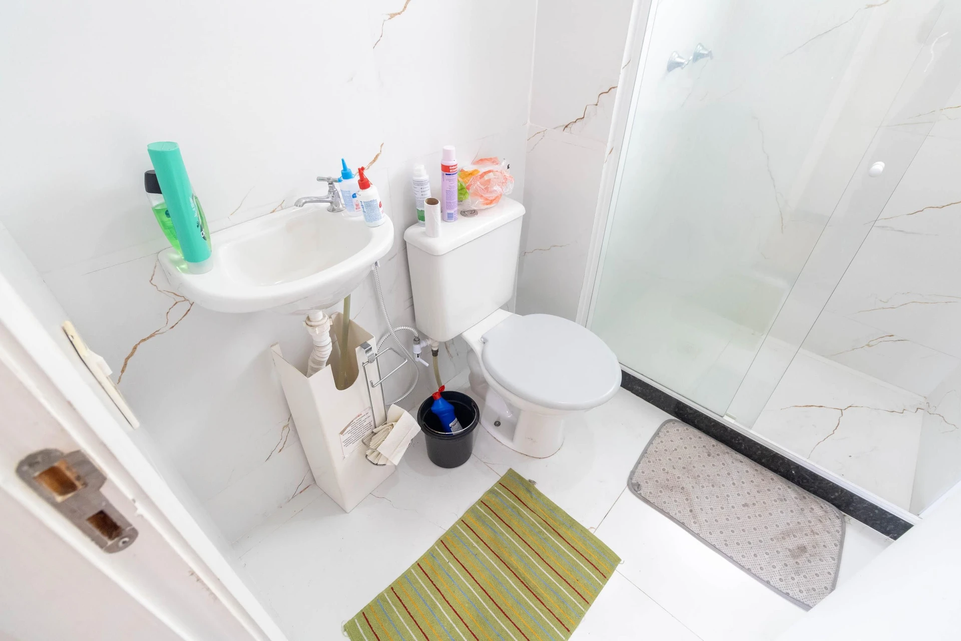 2-bedroom apartment with a glass-enclosed shower — photo 6