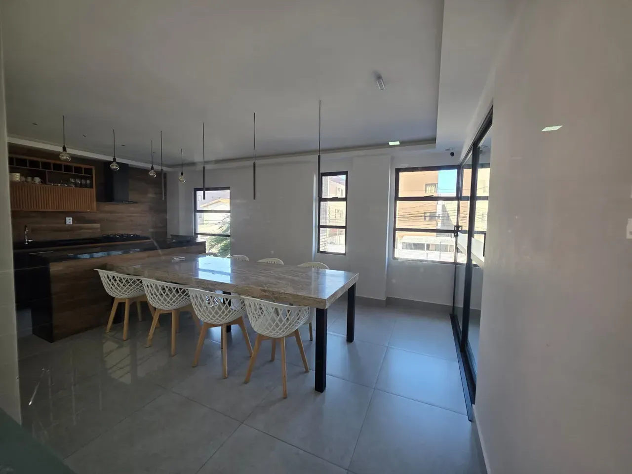 Furnished apartment, 57 m², with a grill on the balcony — photo 19