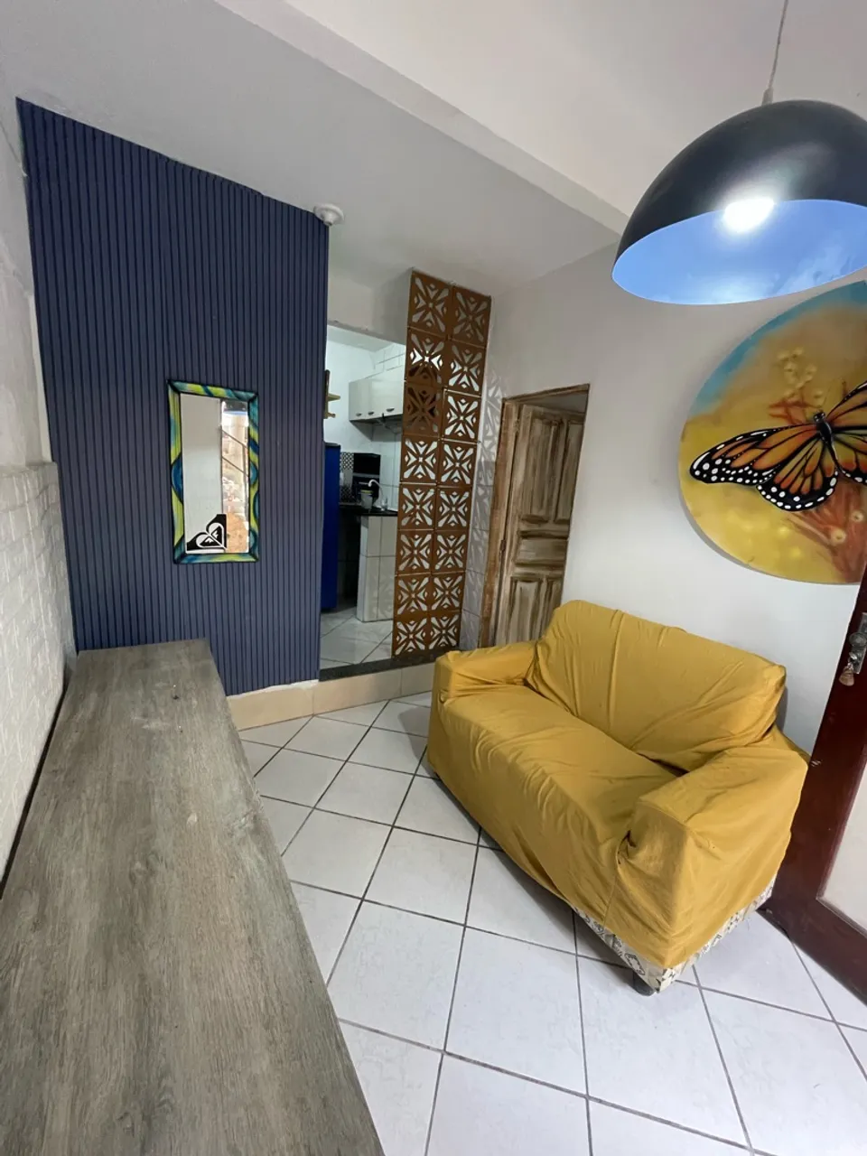 Washing machine in a one-bedroom apartment, 30 m²