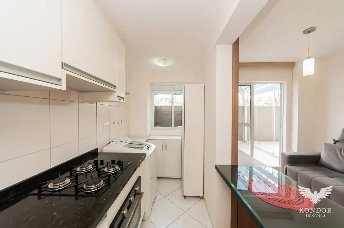One-bedroom apartment with a washing machine in Curitiba — photo 10