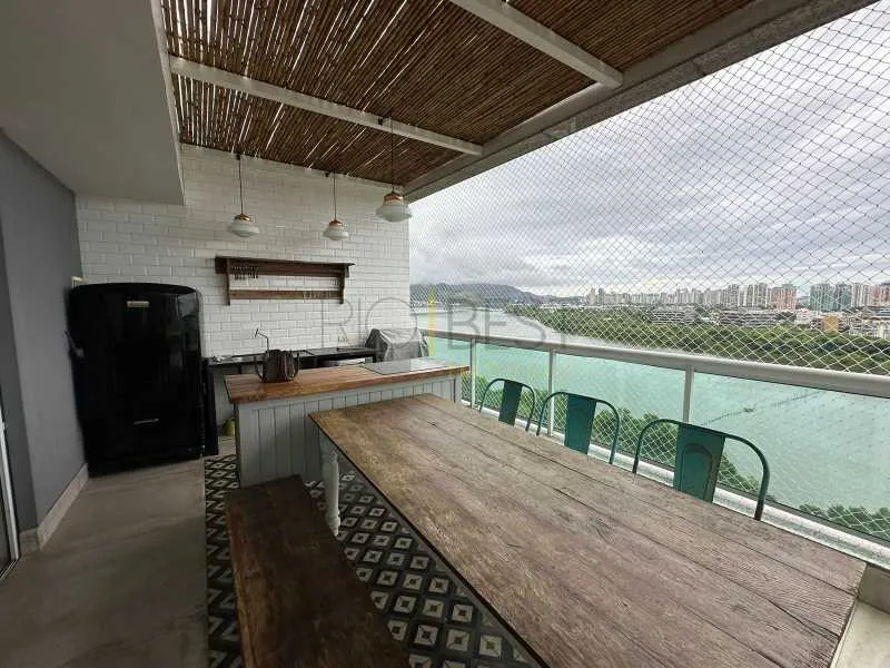 Apartamento mobiliado com 3 quartos e churrasqueira na varanda — photo 22