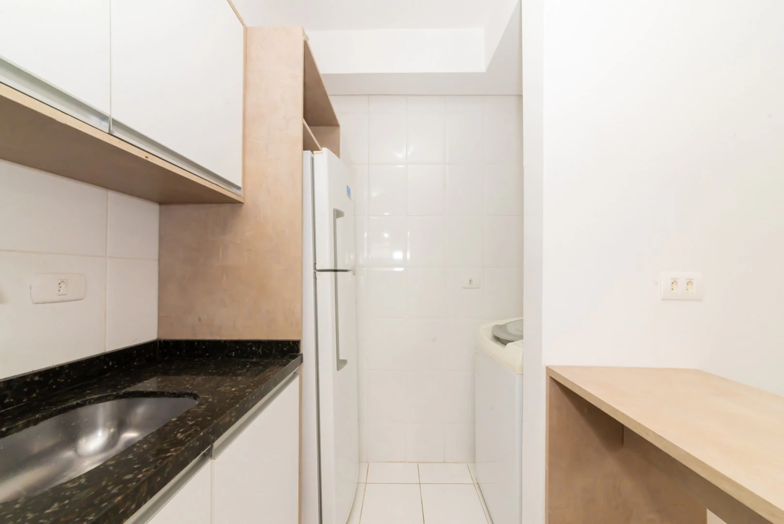 Furnished apartment, 30 m², with a washing machine — photo 15
