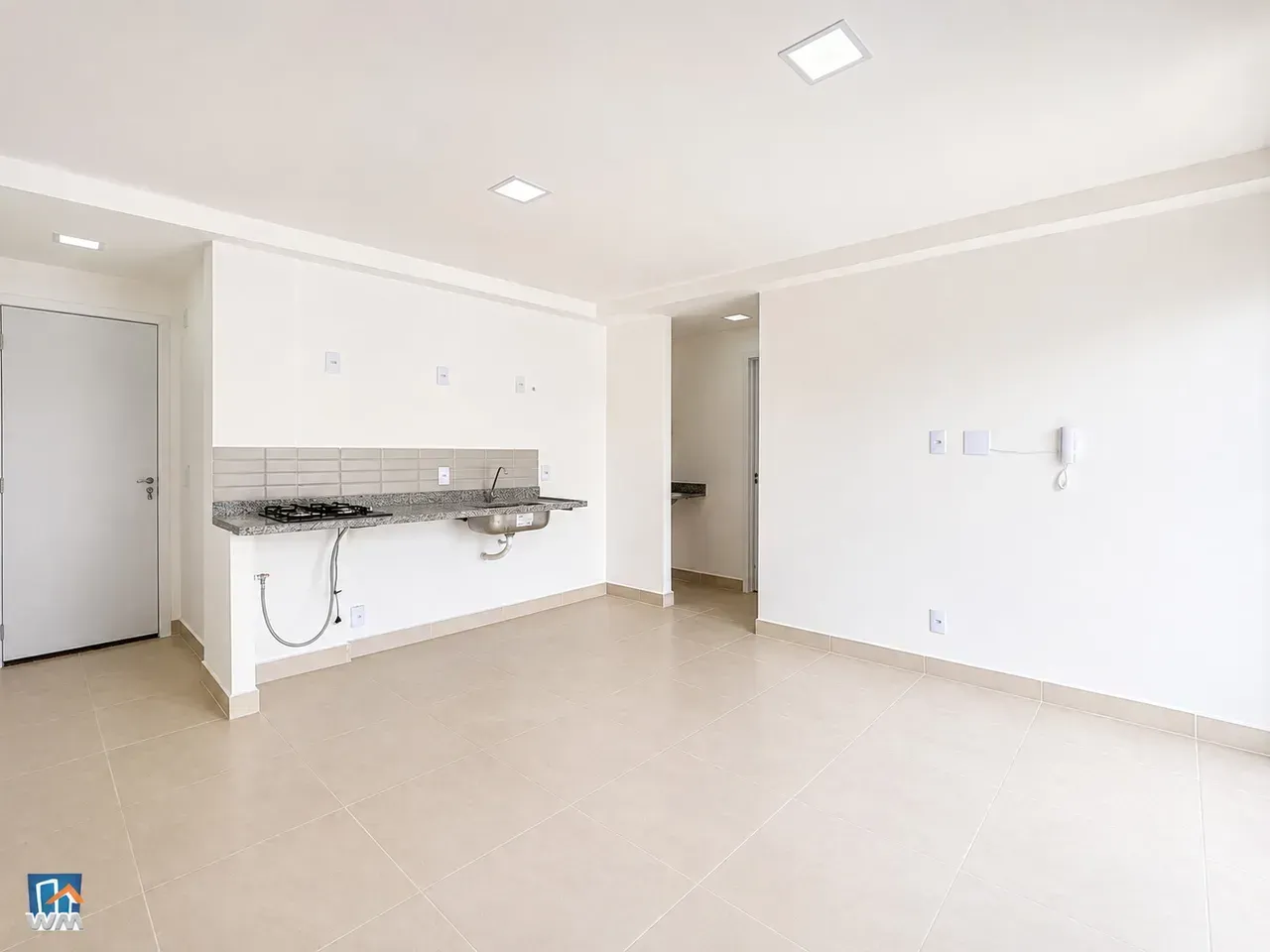 Apartamento de 1 quarto com varanda e cozinha integrada — photo 11