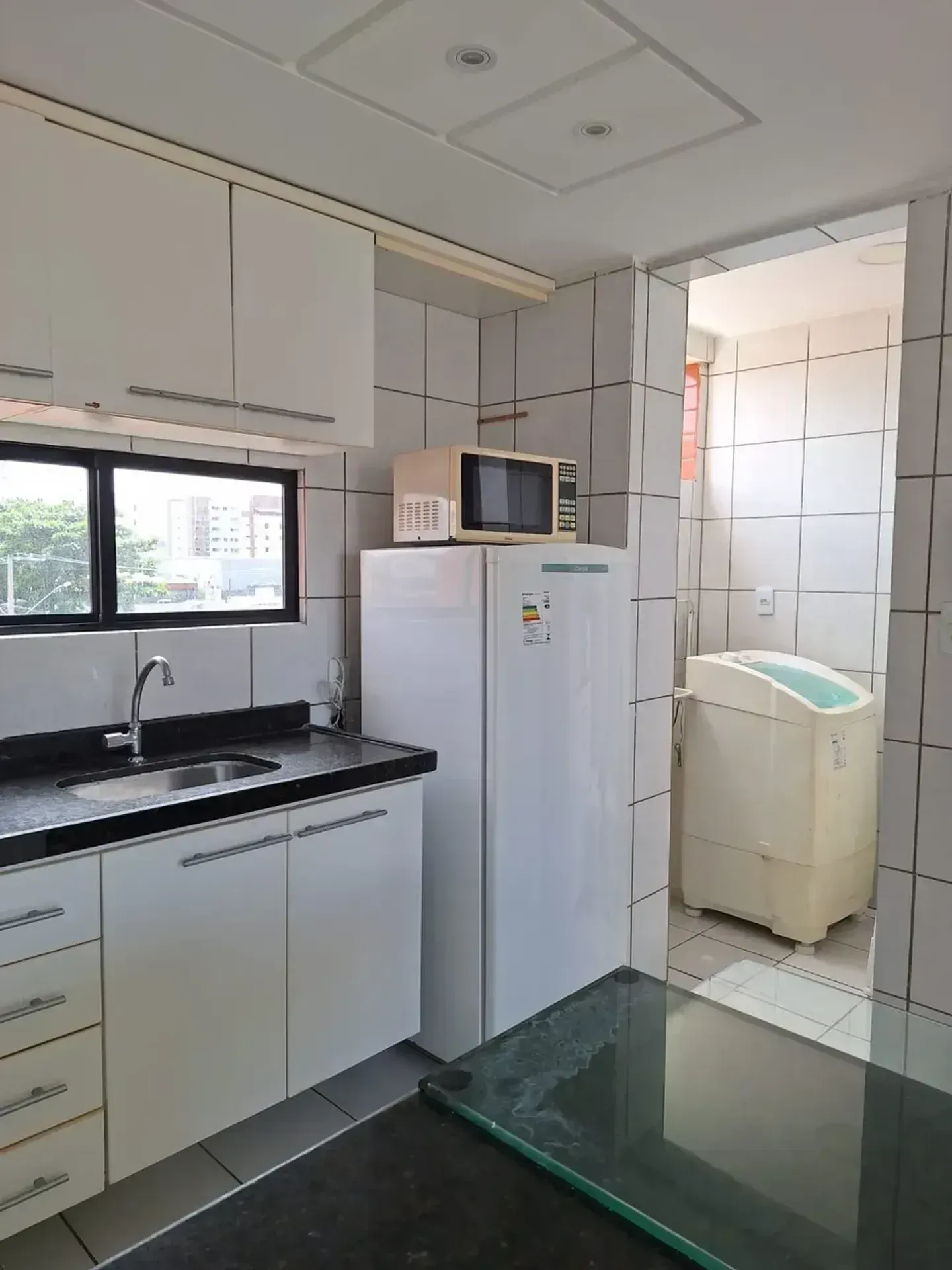 Furnished 2-bedroom apartment with private BBQ spot