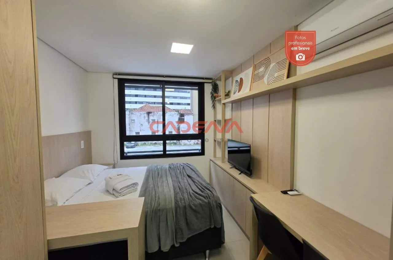 Studio mobiliado de 26 m² com cozinha compacta — photo 13