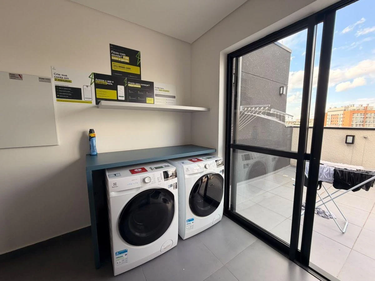 Furnished apartment, 38 m², with a washing machine — photo 8