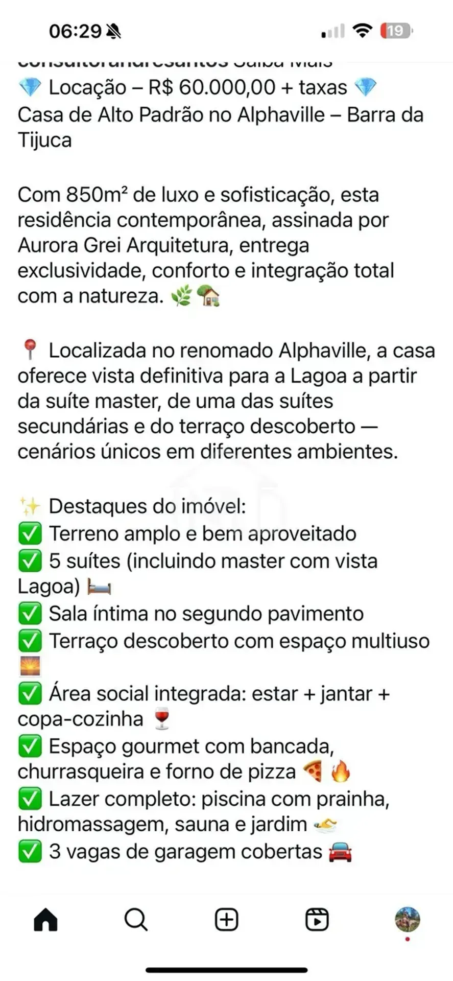 Casa com 5 quartos e 750 m² com área de piscina — photo 4