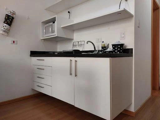Studio mobiliado de 46 m² com cozinha integrada — photo 8