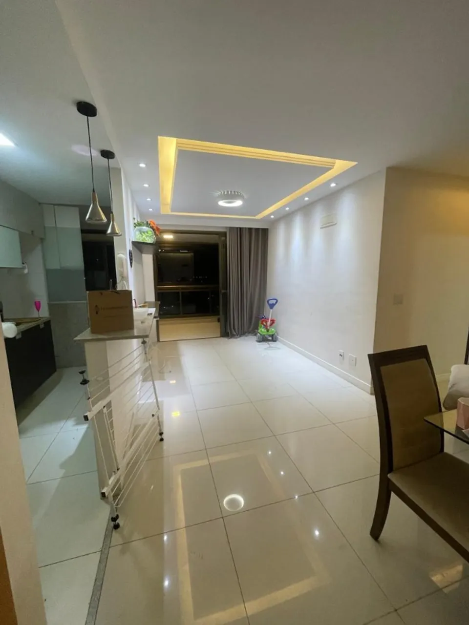 Балкон с грилем и 2 спальни: квартира 65 м² — photo 8