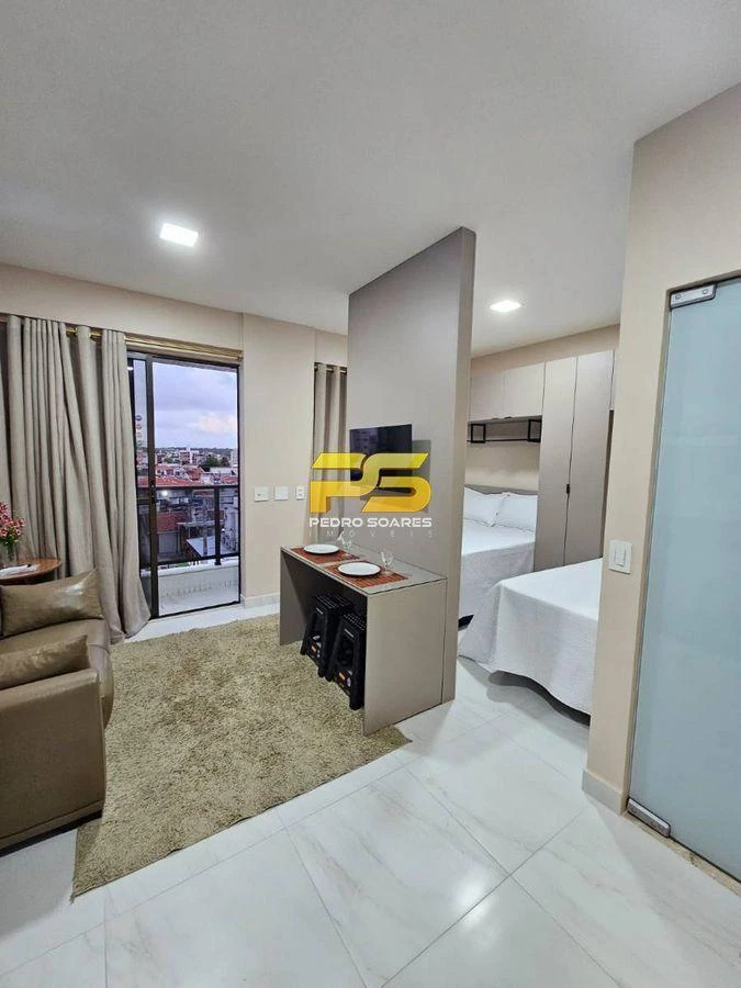 Furnished 1-bedroom apartment with 33 m² and balcony — photo 4