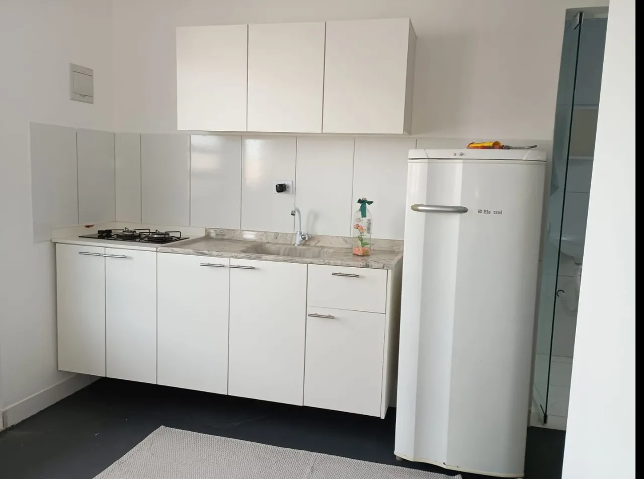 Furnished studio flat with 1 bedroom and gas kitchenette — photo 12