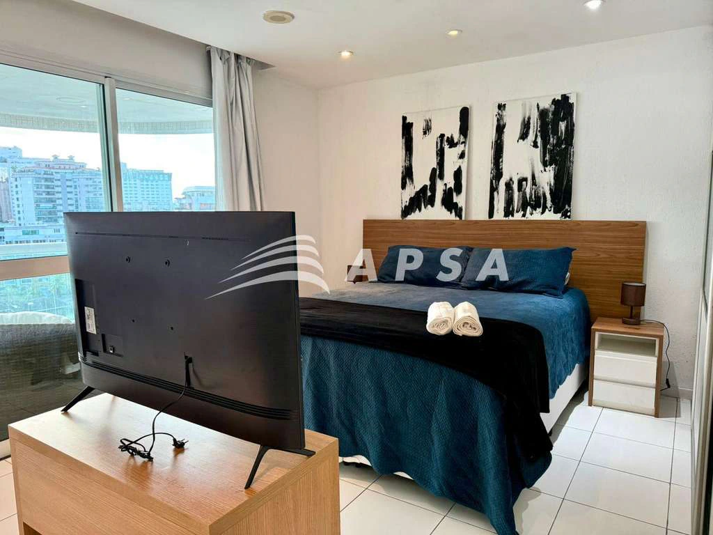 Apartamento mobiliado com cozinha americana e varanda — photo 18