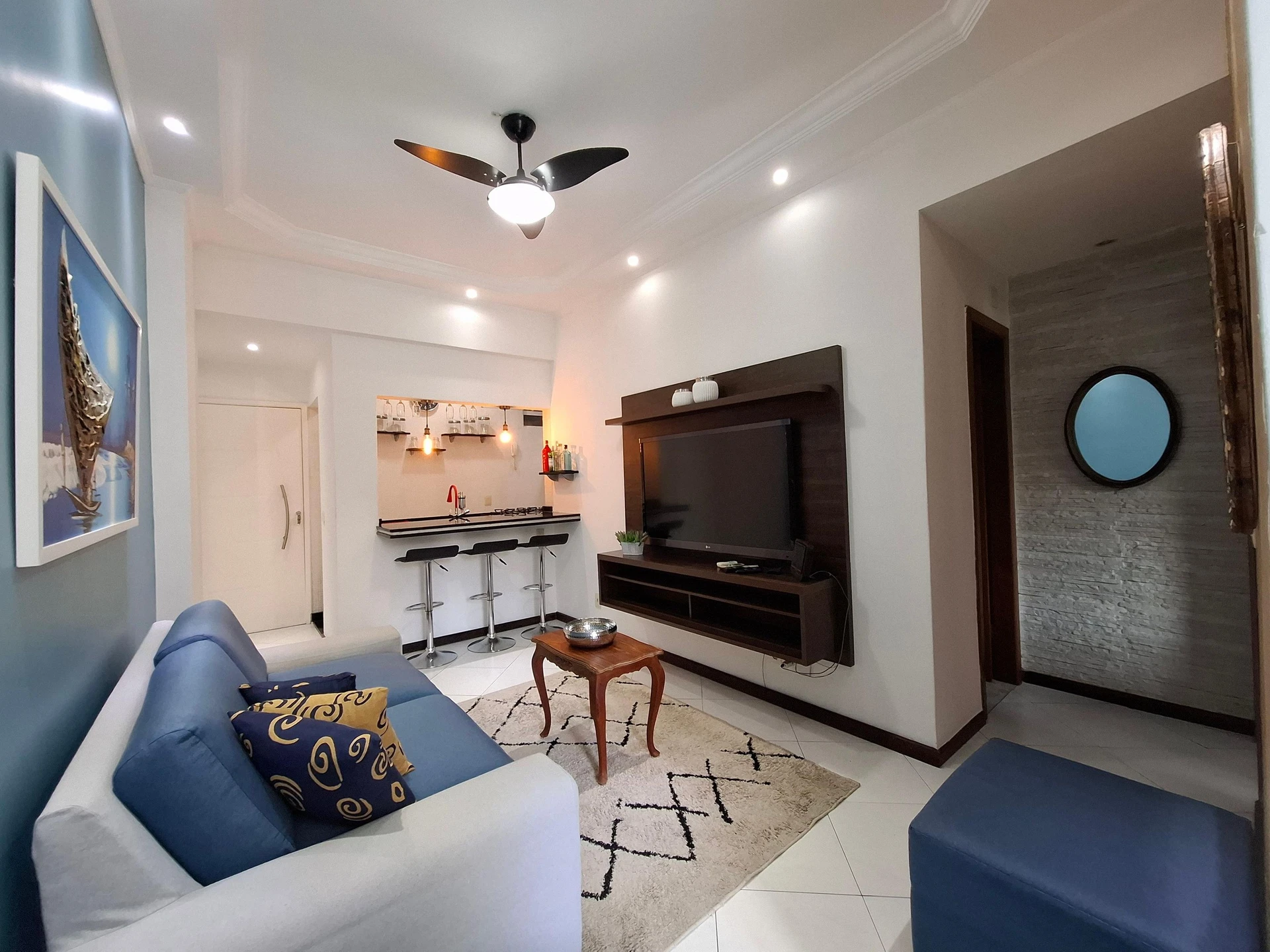 1 quarto e máquina de lavar: apartamento de 43 m² — photo 10
