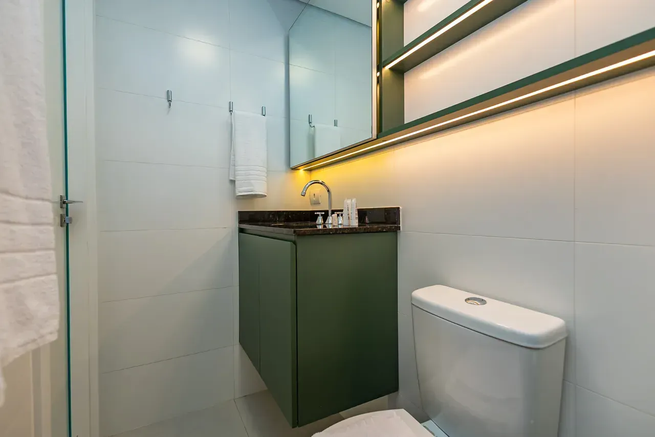 Apartamento amueblado de 1 dormitorio con escritorio — photo 54