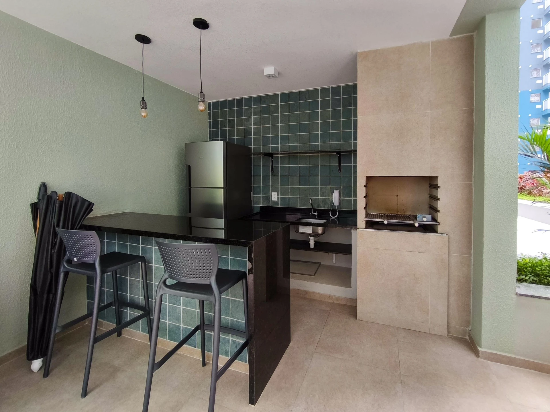 Apartamento mobiliado de 2 quartos em condomínio com sauna — photo 21