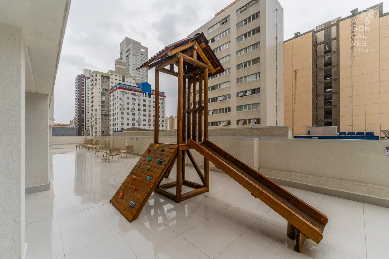 Studio mobiliado de 28 m², 1 quarto e varanda de vidro — photo 11