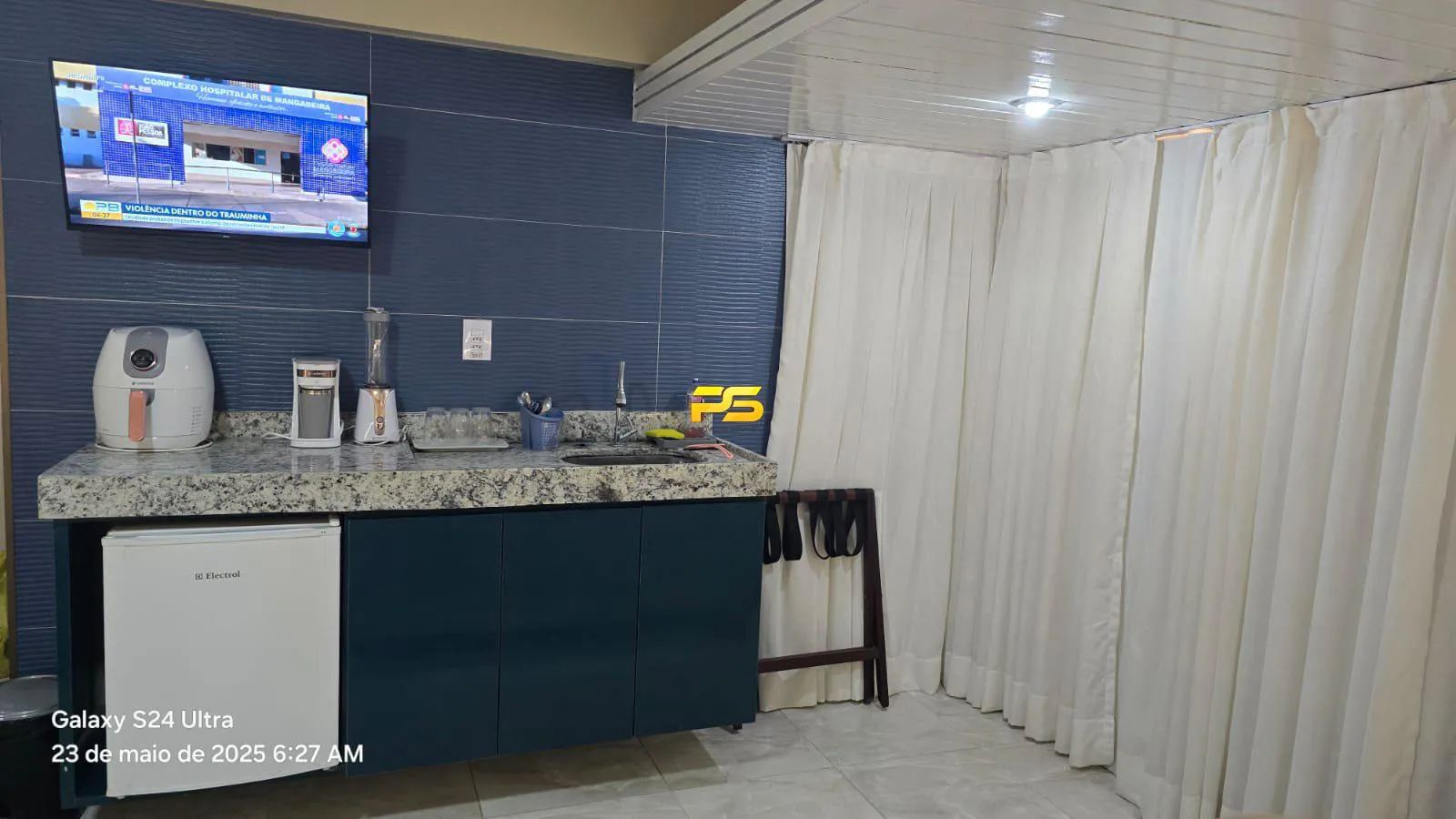 1-bedroom apartment with 29 m² and a gas water heater — photo 4