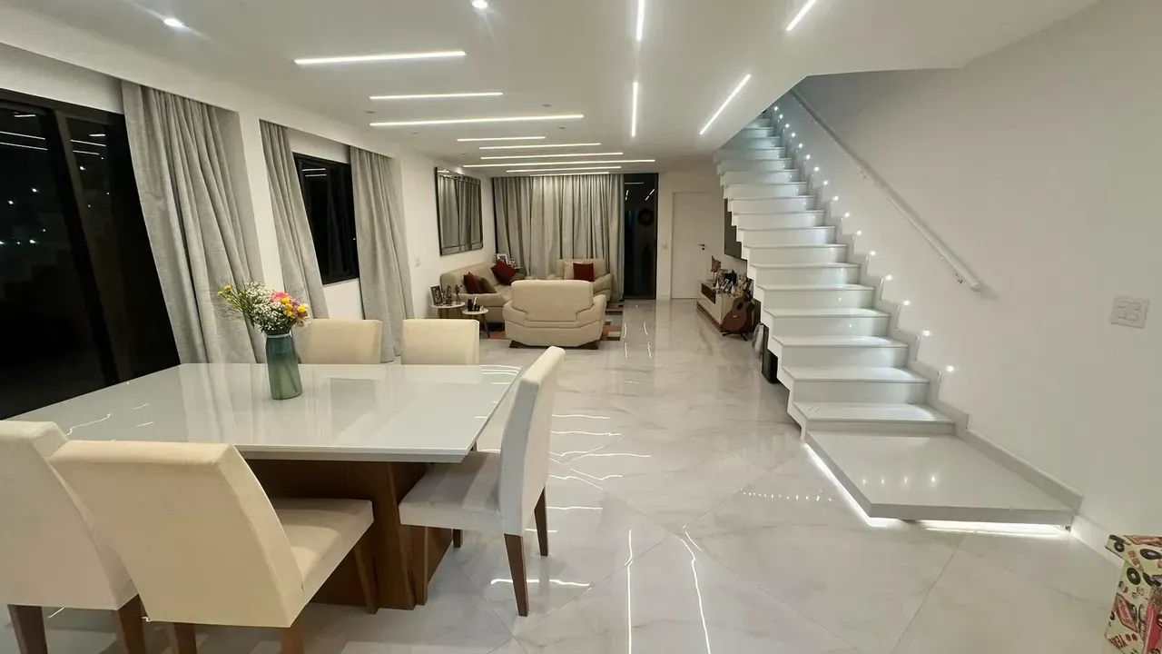 Cobertura duplex de 236 m² com churrasqueira na varanda — photo 9
