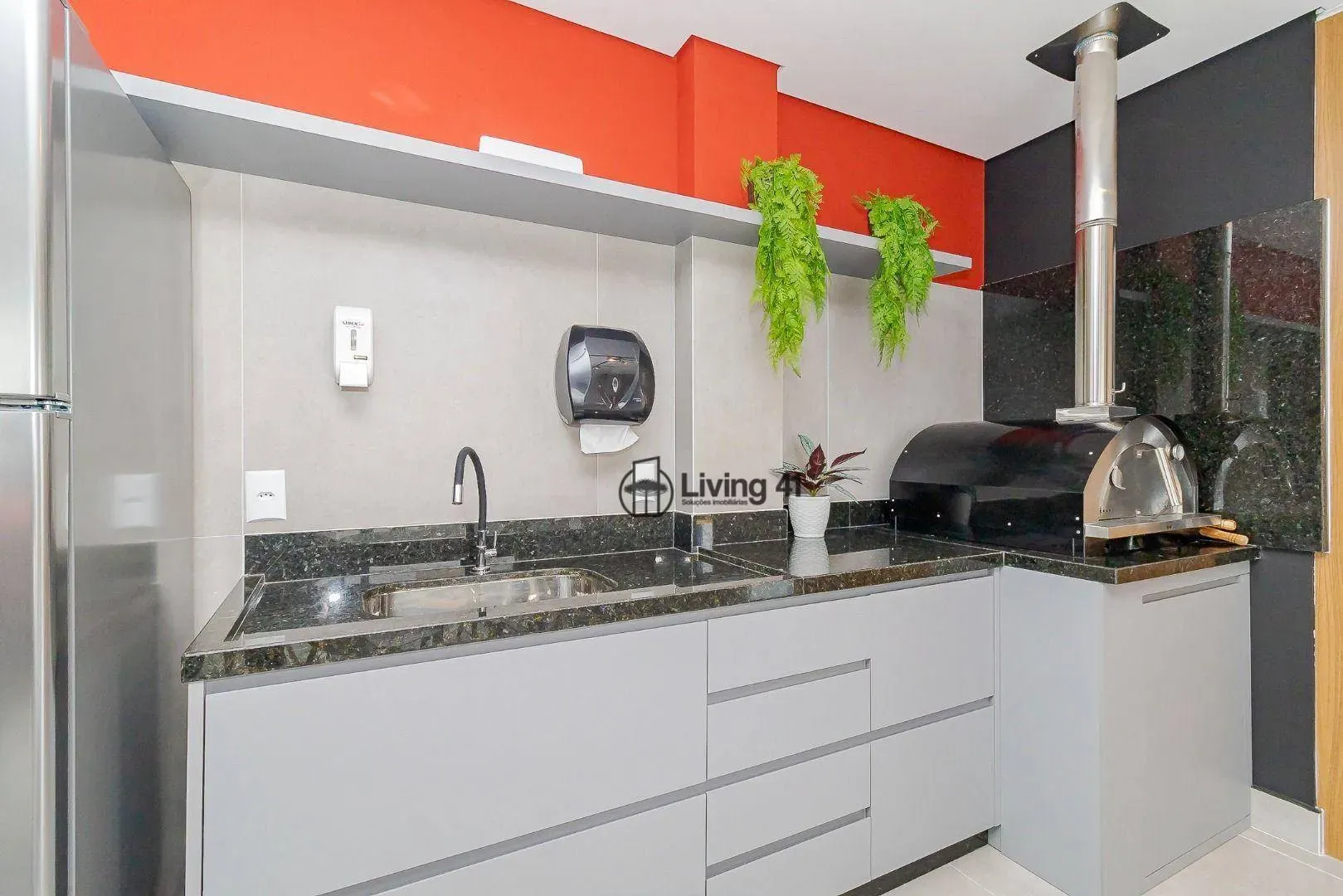 Studio mobiliado de 50 m² com 1 quarto e churrasqueira privativa — photo 33