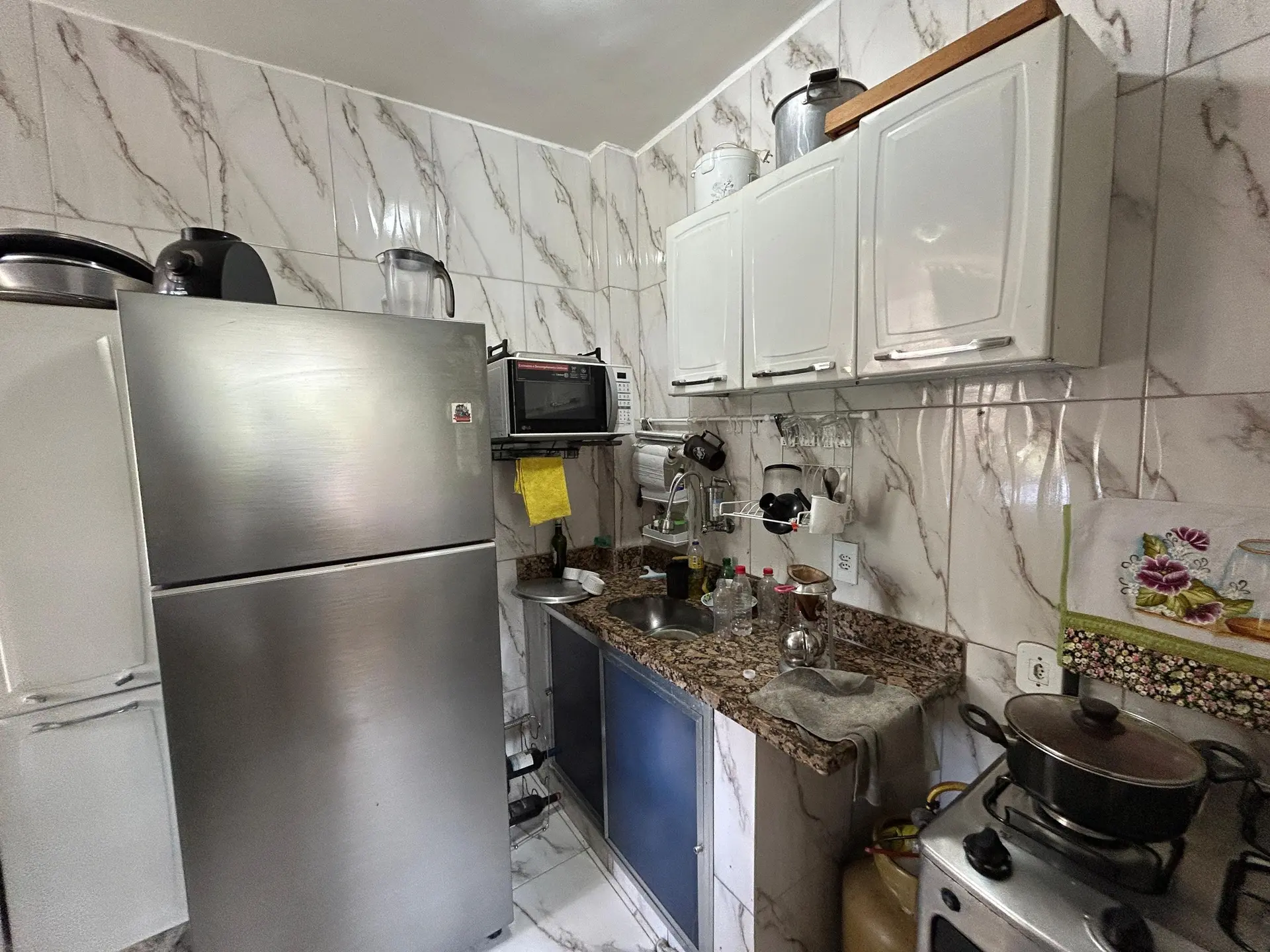 Mountain view in a 2-bedroom apartment, 44 m² — photo 6