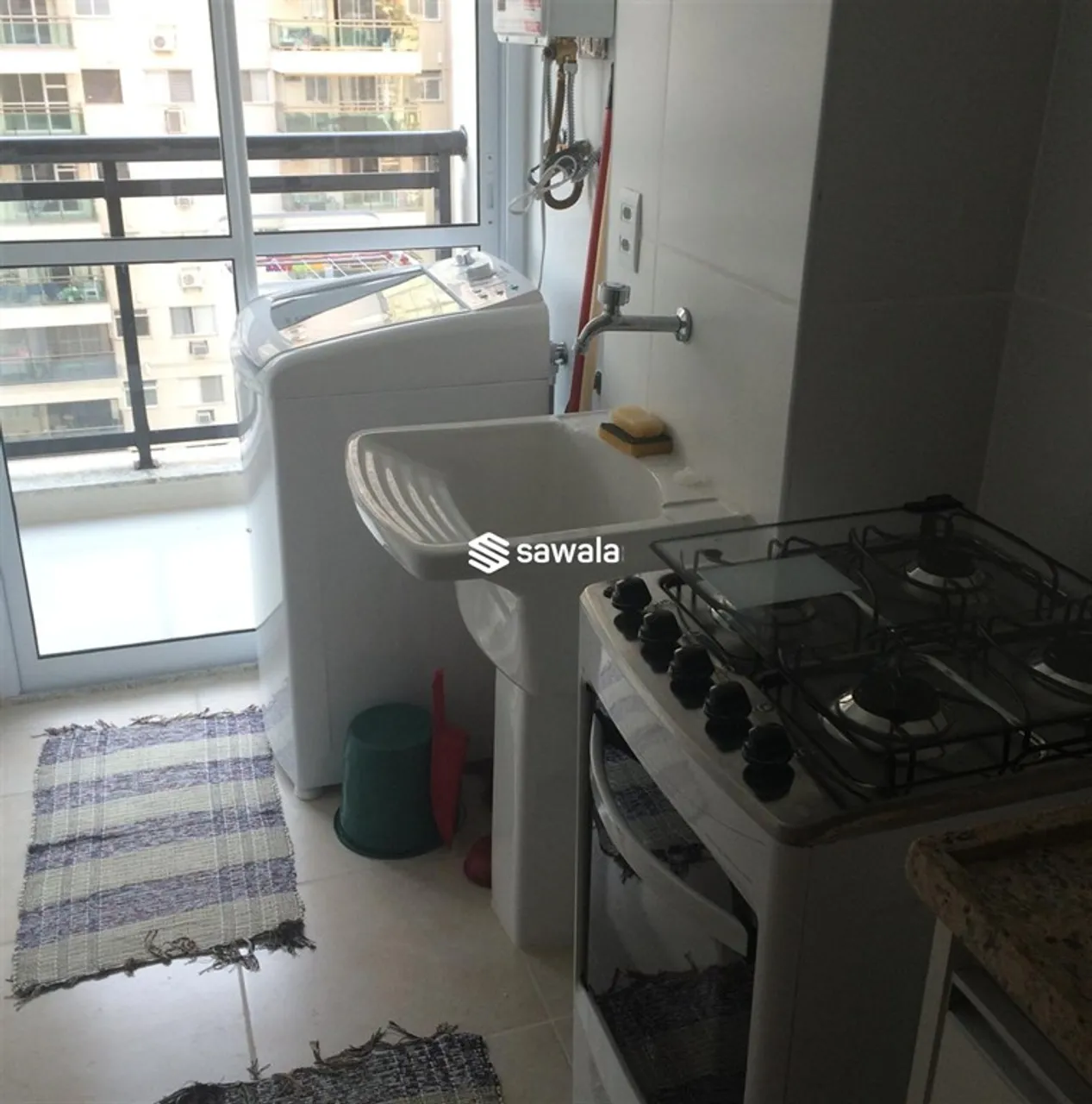Apartamento mobiliado de 2 quartos com máquina de lavar — photo 9