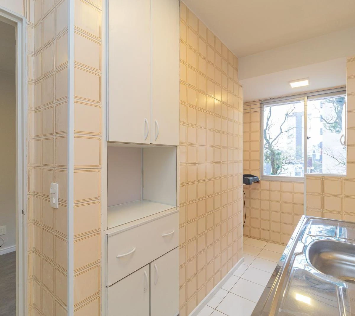 Apartamento de 34 m² e 1 quarto, Portão