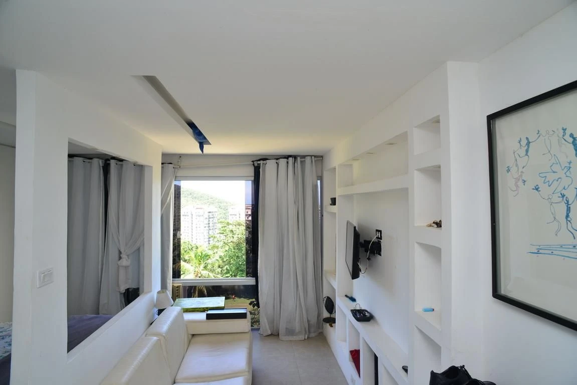 Studio mobiliado, 28 m², com vista para as montanhas