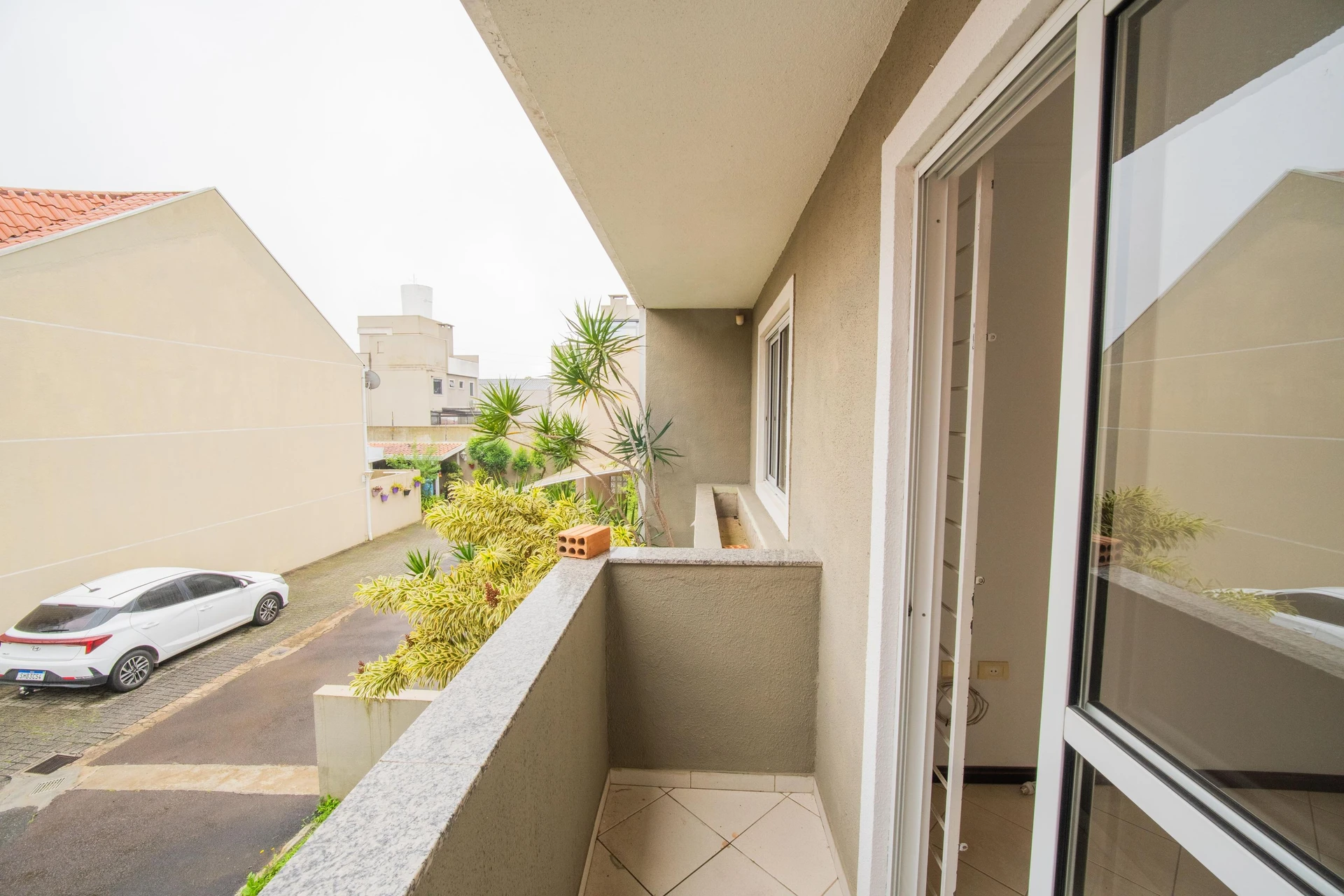 House, 129 m², with a grill on the balcony