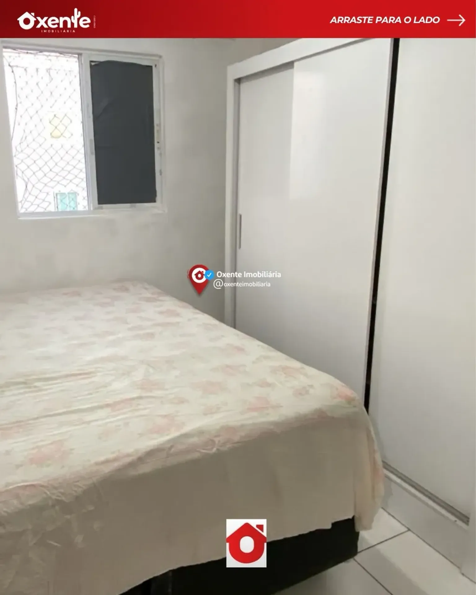 2-bedroom apartment in a building with a gym
