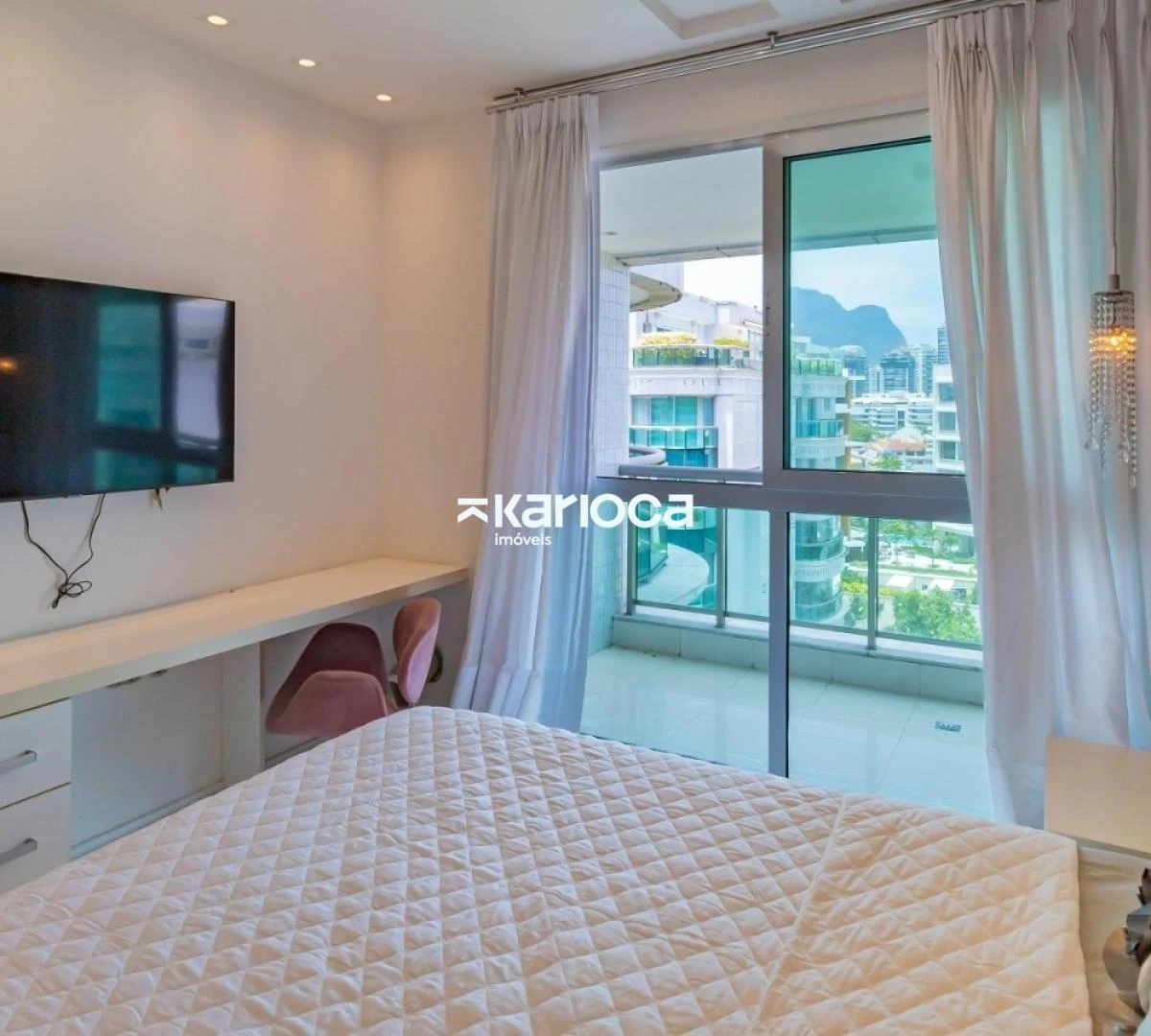 Apartamento mobiliado com 4 suítes e churrasqueira na varanda — photo 14