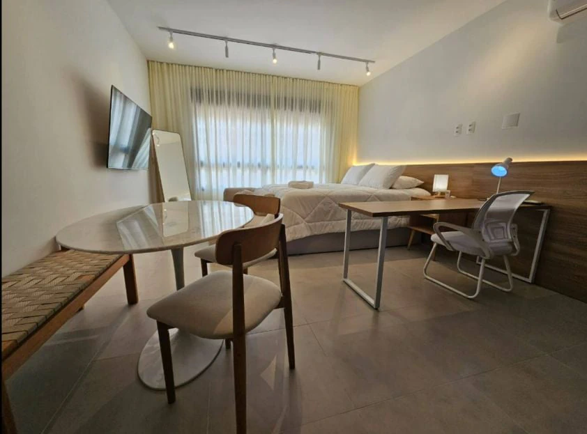 Furnished 35 m² studio with covered parking space — photo 7