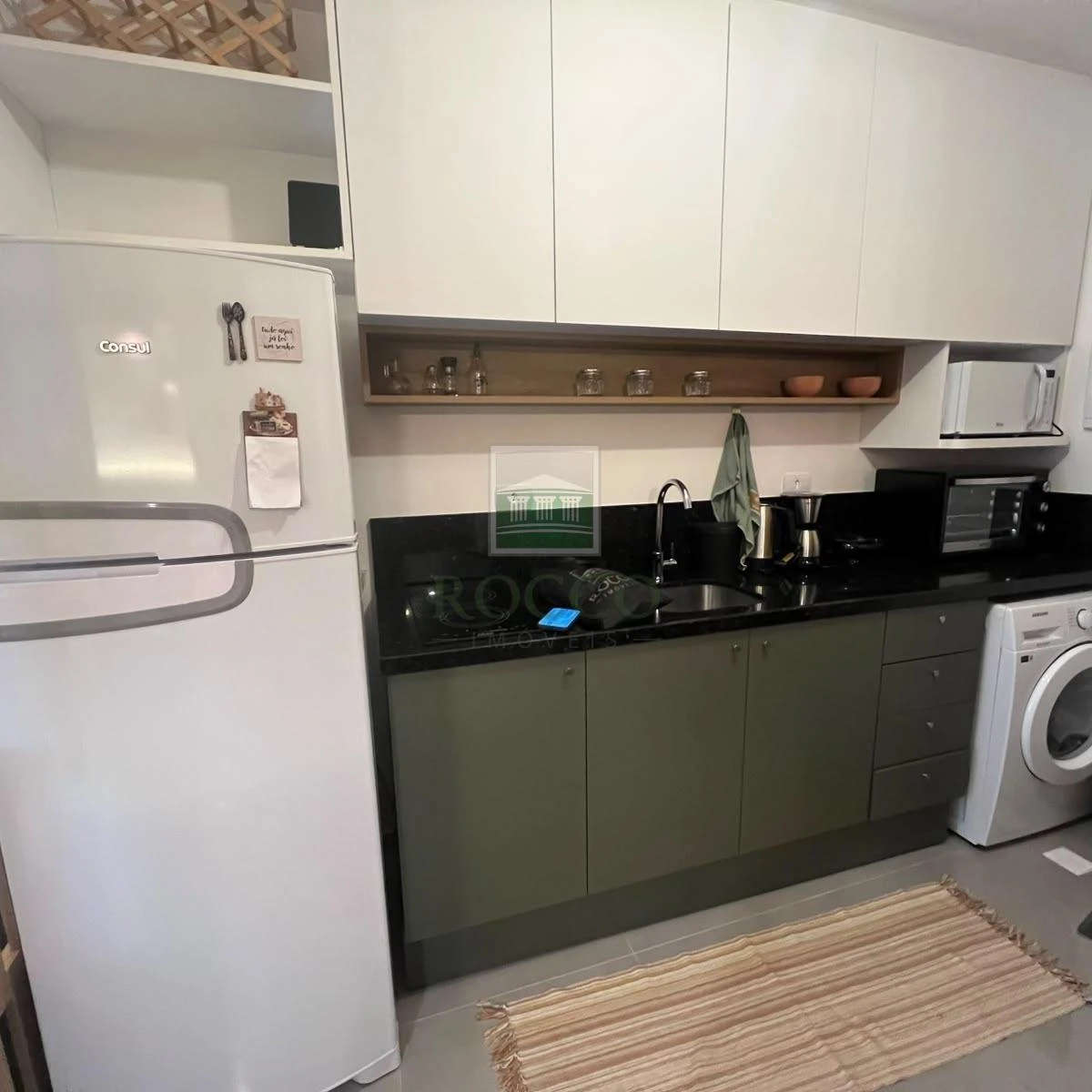 29 m² apartment with a home office and a dryer — photo 2