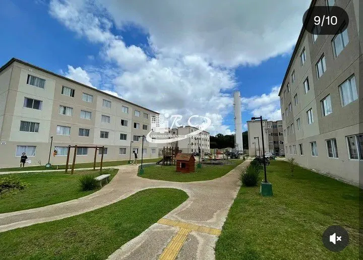 2-bedroom, 38 m² apartment in Curitiba