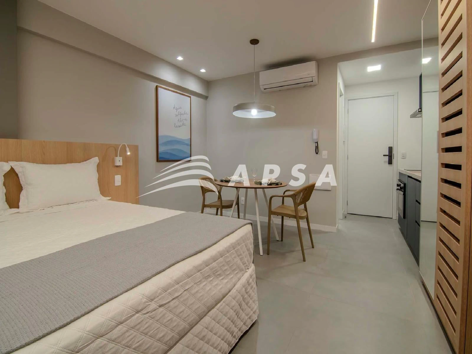 1 quarto e vista para a água: apartamento de 32 m² — photo 3
