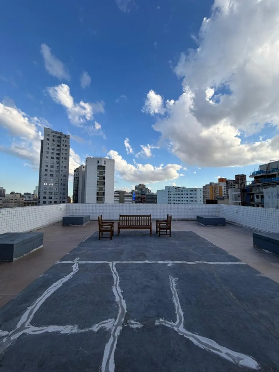 Studio, 43 m², with a park view