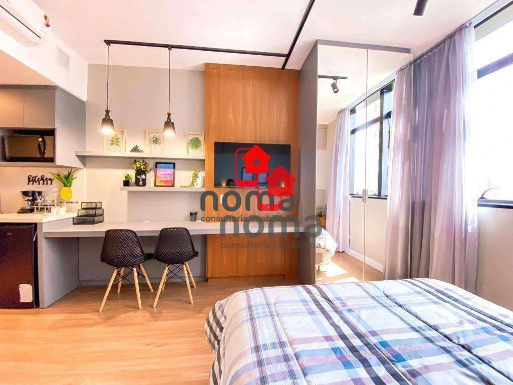 Studio with 1 bedroom and air conditioning — photo 2