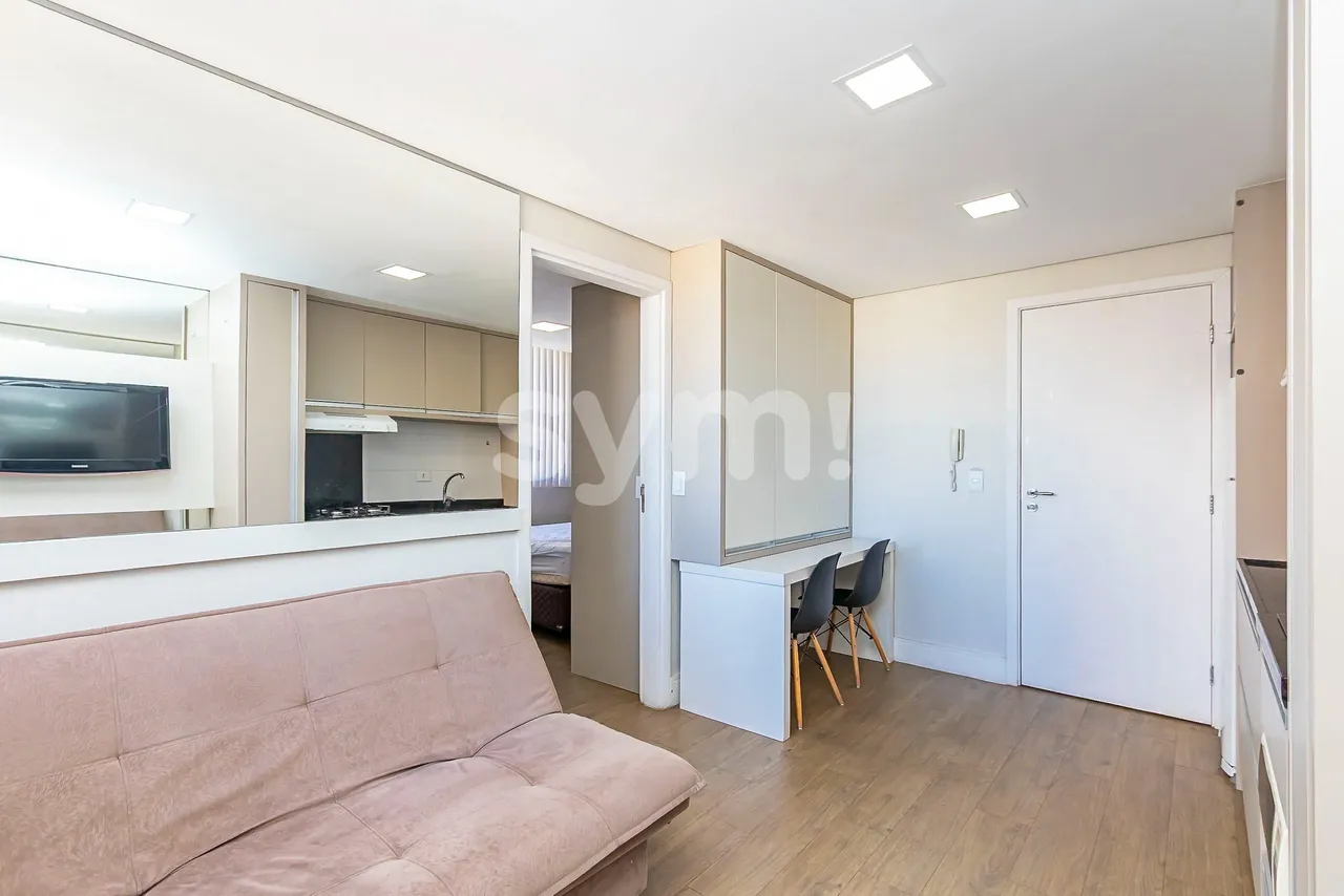 Furnished 1-bedroom apartment with open kitchen — photo 8