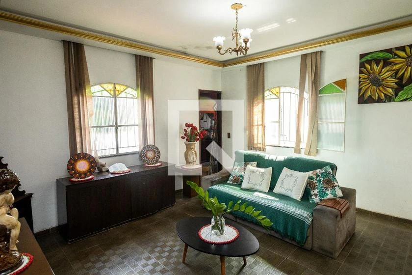 Casa de 2 quartos com jardim, Campo Grande