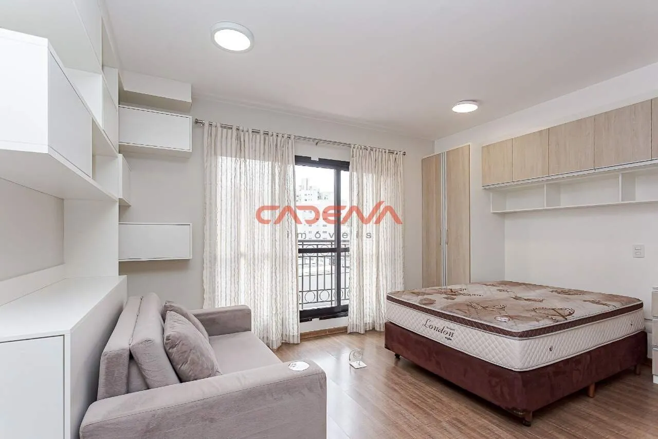 45 m² studio with 1 bedroom, 1 bathroom and balcony — photo 4