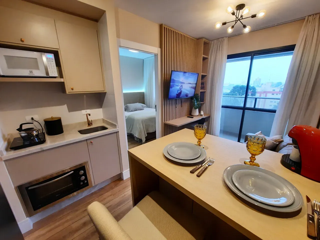 Робоче місце та 1 спальня: квартира 28 м² — photo 10