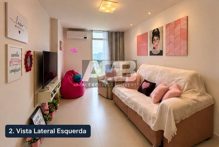 Apartamento mobiliado com 2 quartos e área de BBQ — photo 16