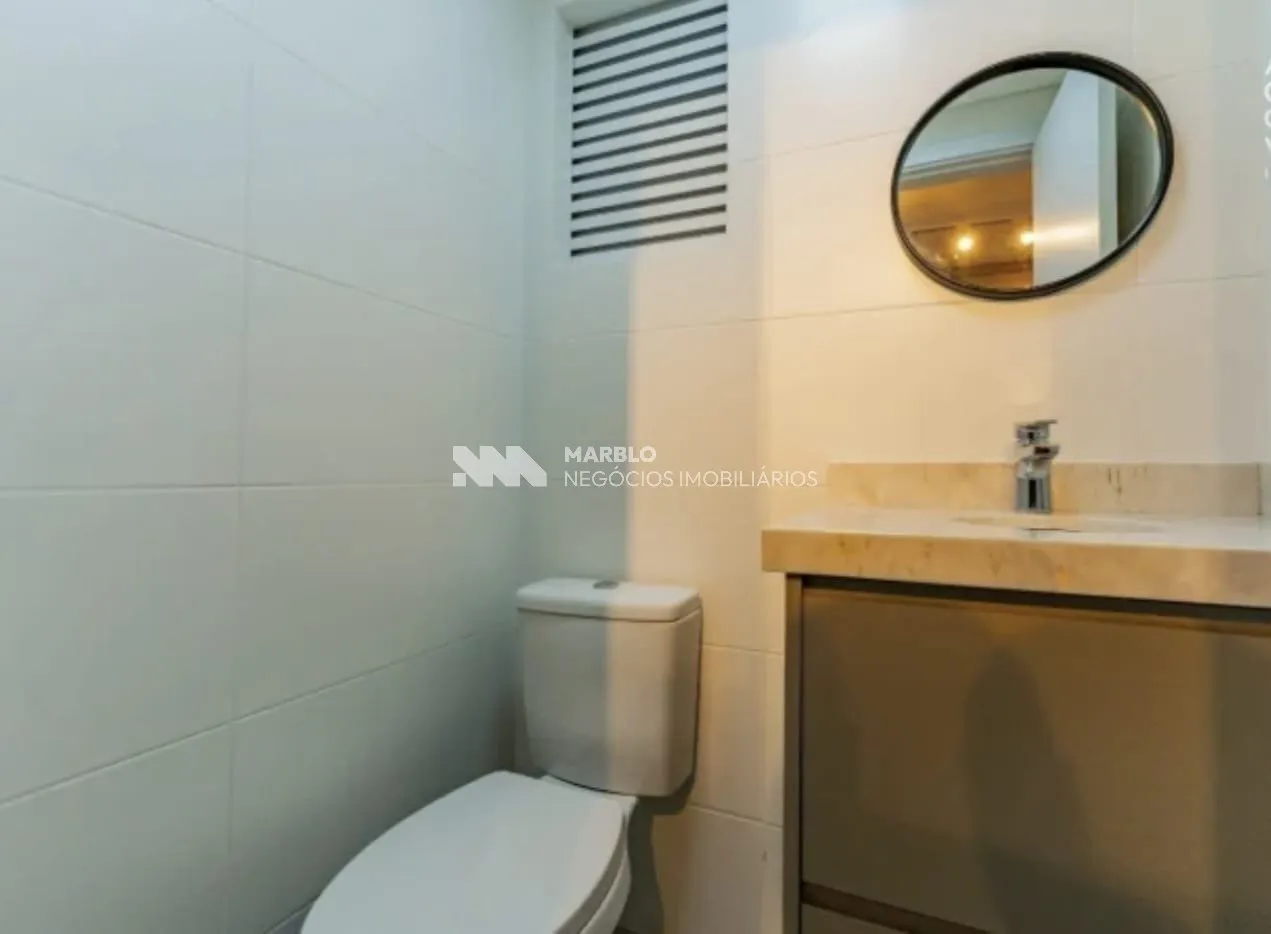 One-bedroom apartment with a washing machine in Curitiba — photo 16
