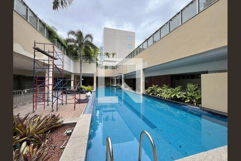 Apartamento mobiliado de 1 quarto em condomínio com academia — photo 12