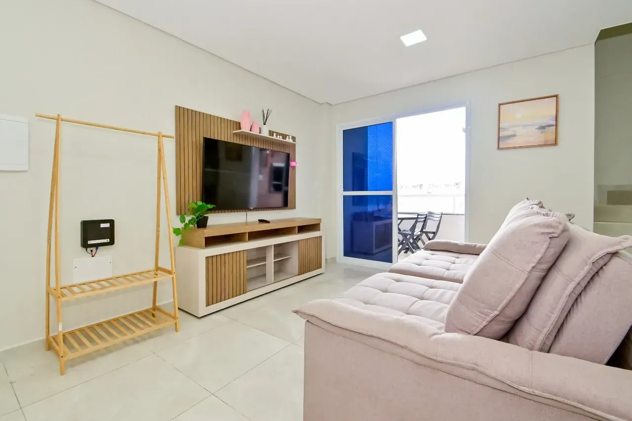 Furnished 1-bedroom apartment with 3 bathrooms